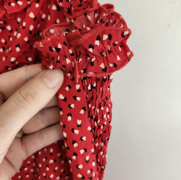 Princess Polly Red Midi Dress - Picture 6 of 9